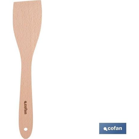 PALETA DE MADERA CON MANGO PLANO SIN RANURAS 30 CM (1/5)