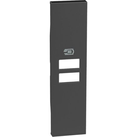 Cover 1 modulo per caricatori USB colore NERO Bticino living now kG13C