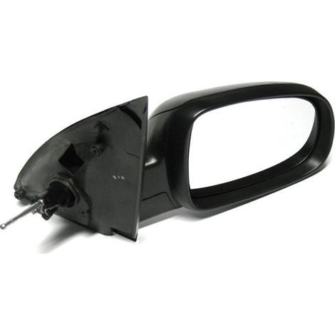 Opel Corsa C 2000- retrovisor exterior manual NEGRO derecho (1/2)