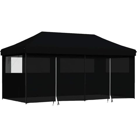 Maison Exclusive - Partyzelt Faltbar Pop-Up mit 4 Seitenteilen Sc