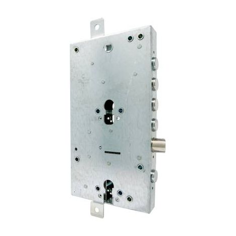 Serratura Metallo Applicare 50228 Cipierre Doppio F.Sagom M4 Tripl+Scr Ip.Mm 28 E.Mm 63 Dx/Sx - 1 Pz