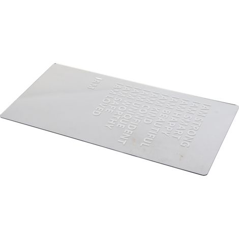 Miroir LED à affirmation positive, miroir acrylique, miroir USB, miroir inspirant, décoration polyvalente (1/5)