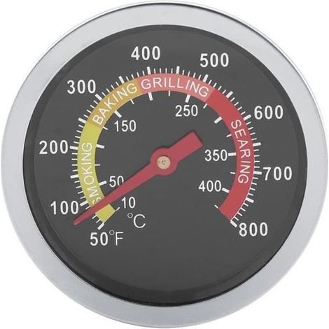 Lanqi Edelstahl-Ofenthermometer für die Küche 50-800 G (1/4)