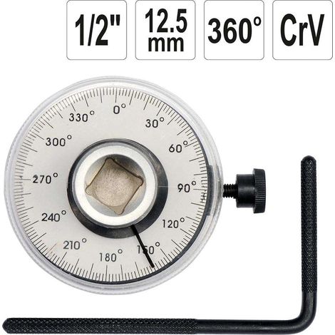 Yato, Modell YT-0593, Digitales Winkelmessgerät (0 - 360°), genau und zuverlässig, ideal für Winkelmessungen in der Schreinerei und bei Bauprojekten. (1/4)