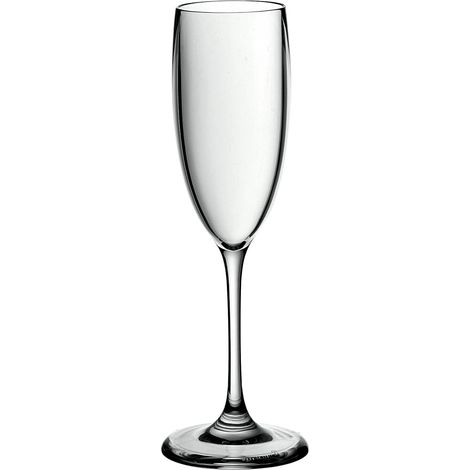 Guzzini Flute, 140 cc Happy Hour, Trasparente, Ø7 x h20 cm