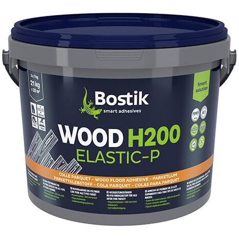 Madera H200 Elastic-P cola parquet BOSTIK cubo 21kg - 30616473