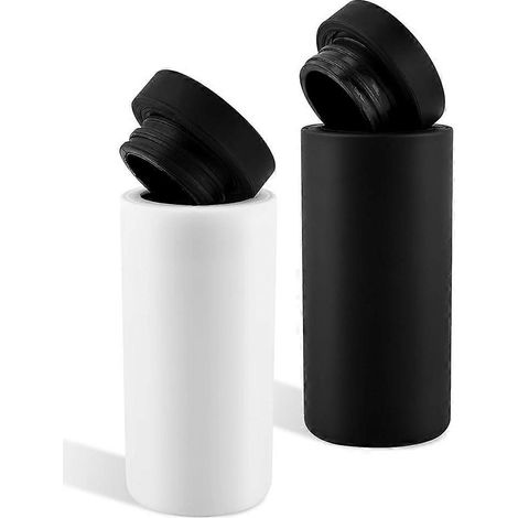 Distributeur de liquide vaisselle en silicone (lot de 2), étanche, pour la cuisine et la salle de bain. (1/5)