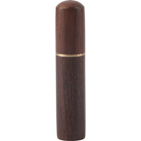Coffret de Rangement pour Aiguilles à Coudre en Bois (Brun Foncé) - Boîte de Protection pour Couture (1/5)