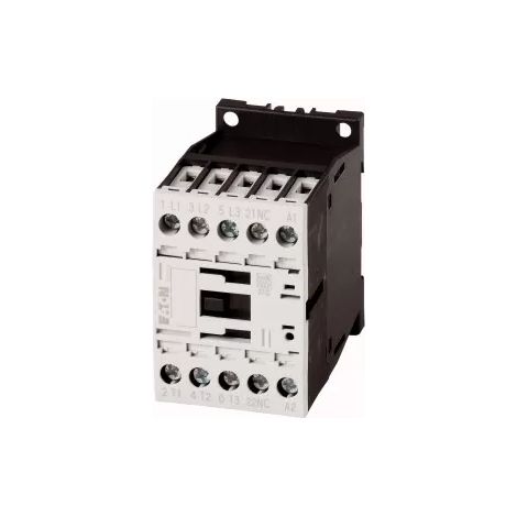 Eaton Leistungsschütz, 3-polig, 380 V 400 V 4 kW, 1 Ö, 230 V 50/60 Hz, Wechselstrombetätigung, Schraubklemmen 276733 (1/2)