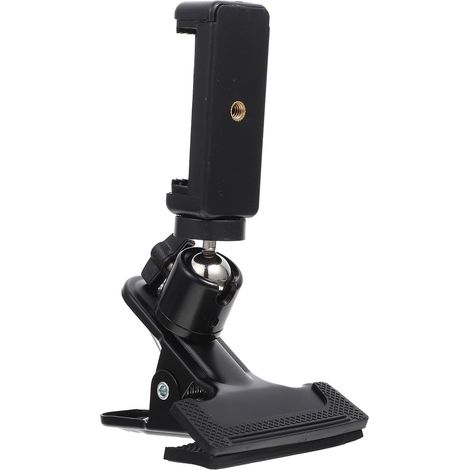 Support de Téléphone de Bureau Rotatif Métal Porte-Smartphone Stable pour Regarder des Vidéos Appels Vidéo sans Utilisation des Mains Réglable et Pratique (1/5)