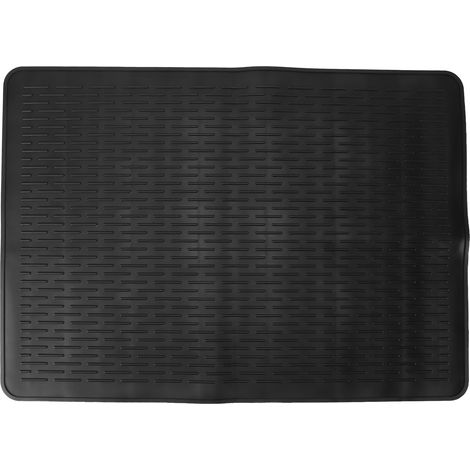 Tapis de protection antidérapant en silicone pour plaque de cuisson électrique, tapis de cuisson en verre, tapis d'égouttage pour la cuisine (1/5)