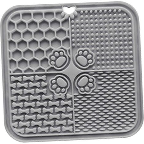 Tapis à lécher pour chien, jouet interactif anti-étouffement pour nourrir les chats, jeux de réflexion pour chiens, distributeur de friandises, jouet d'entraînement pour chiens avec mangeoire lente-gr