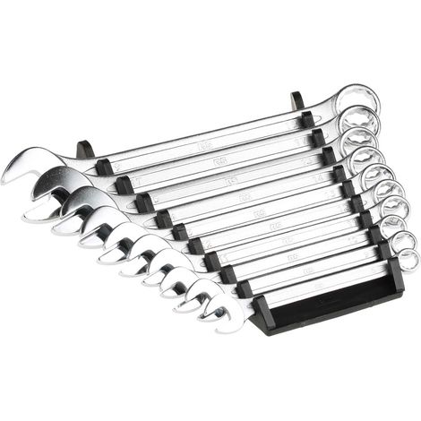 Jeu de clés 10 pièces en Acier chrome vanadium ( Prix pour 1 Jeu )
