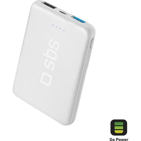SBS Accumulatore Di Energia Tascabile Ricarica Fino A 2 Dispositivi Allo Stesso Tempo (1/5)