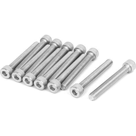 M8x60mm Gewinde 304 Edelstahl Innensechskantschraube Bolzen DIN912 12st (d11933822b6288e96ee174fb080 (1/4)