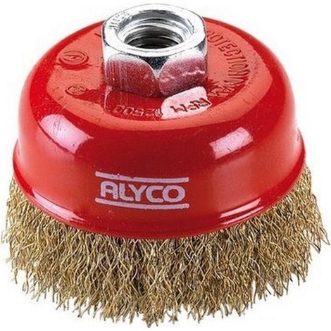 TZ-02 BROSSE EN TASSE ONDULÉE 75 MM