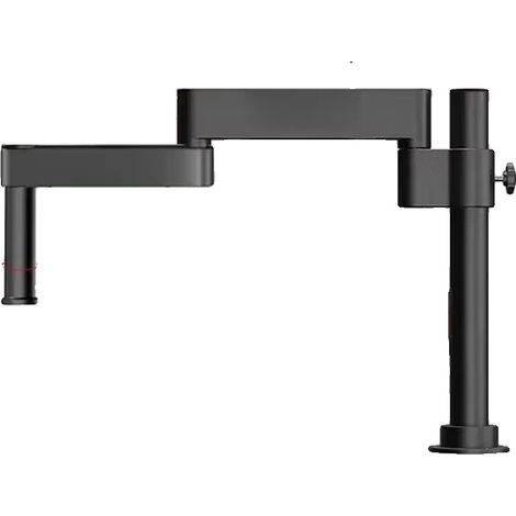 Support de bras de microscope, réglable à 360°, construction en métal, 24mm Diamètre (1/2)