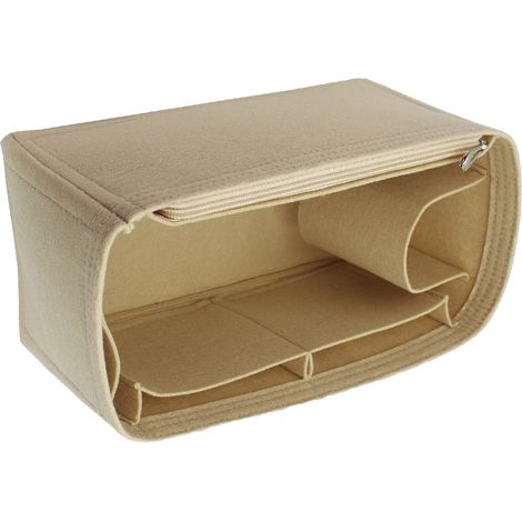 Organisateur de sac à main Speedy 25 30 35, insert feutre multi-poches, rangement compartimenté, format 30 (29x14x15 cm), stabilisateur de forme pour sac. (1/5)