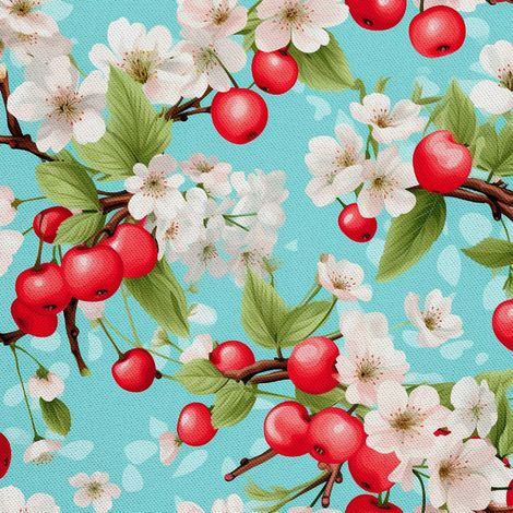 Tela decorativa para exteriores Oxford - Motivo frutal  DX6608 (1/5)