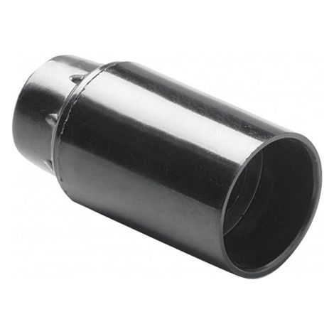 PORTALAMPARAS LISO E14 NEGRO DUOLEC