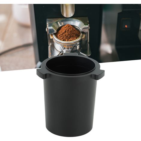 51-mm-Aluminium-Kapsel, Kaffeefilterhalter-Anschluss für Delonghi Serie 9 (9335, 9155, 9355, 9665), schwarz (1/5)
