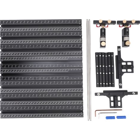 Kit de guidage de Rail parallèle pour scie à Rail, adapté au support fixe en alliage d'aluminium Festo, outils auxiliaires circulaires électriques