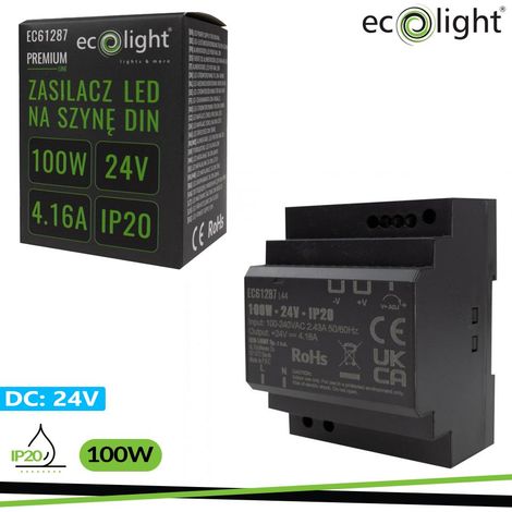 ALIMENTATORE DIN 24V 100W (1/2)