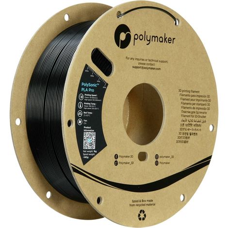 Filamento Polymaker PolySonic PLA Pro stampa 3D alta velocità 1.75 mm (1/5)
