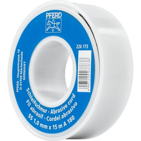 PFERD TOOLS Korund Schleifschnur AC Ø 1,0mmx15 m A180 für Werkzeug- und Formenbau (1/3)