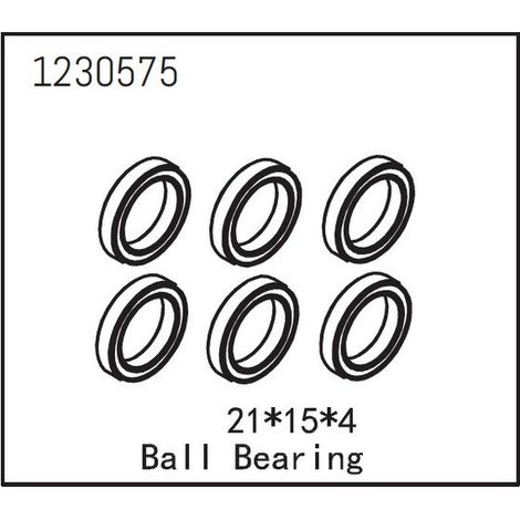 Ball Bearing 21x15x4