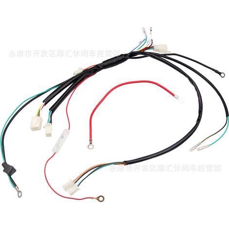 Accessoires pour motos tout-terrain CRF50 XR50, faisceau électrique complet pour motos hautes performances 50, 70, 90 et 110 cm³. (1/4)