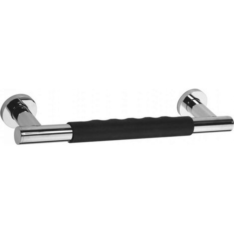 Sapho X-Round - Haltengriff mit Gummi, Länge 30 cm, Edelstahl XR504