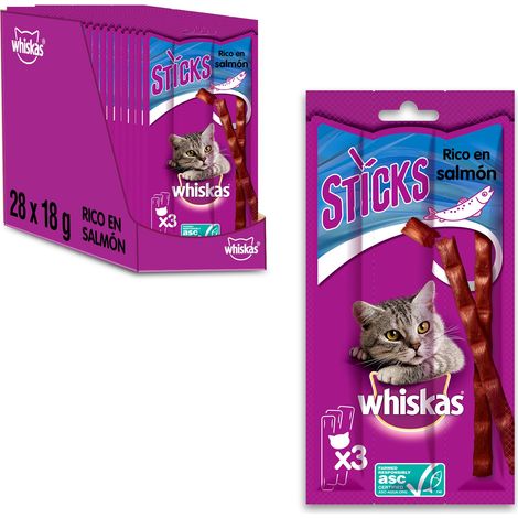 Whiskas - Snack per Gatti Sticks (1/2)