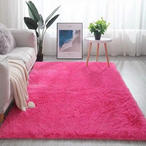 Tapis Microfibre - Lavable En Machine - Pour Salon Chambre À Coucher Couloir Chambre Étudiante Cuisine Intérieur - 45 x 30 x 2 cm - 1 Pièce (1/5)