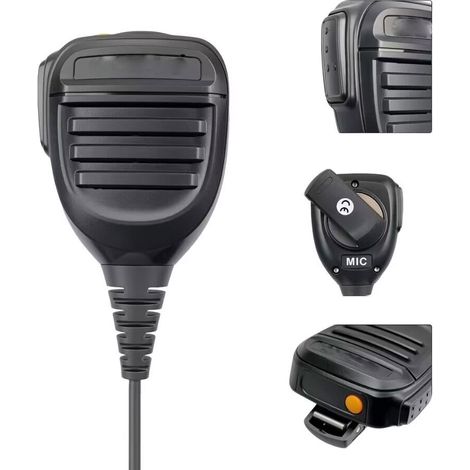 Wasserdichtes Walkie-Talkie-Mikrofon BF-UV9R PLUS A58 BF-9700 UV-9RPlus 9RPRO (1/5)