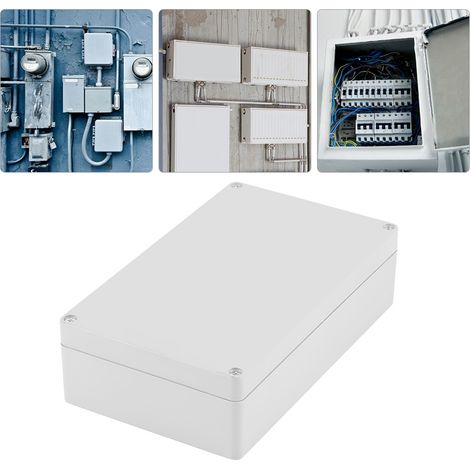 Boîtier de jonction étanche IP65 ABS 200x120x56mm pour câblage et projets (1/5)