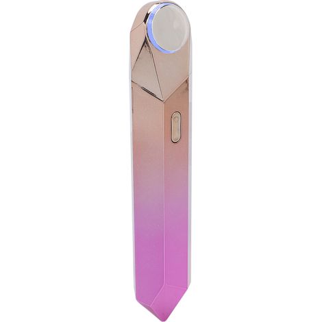Appareil de beauté des yeux électrique, compresse chaude, dissolvant les poches sous les yeux, masseur oculaire rechargeable USB (1/5)