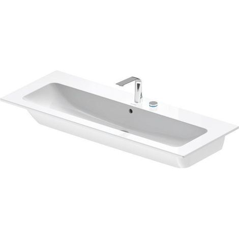 DU Möbel-WT ME by Starck 1230mm m.ÜL, m.HLB, 2HL mitte, blanc