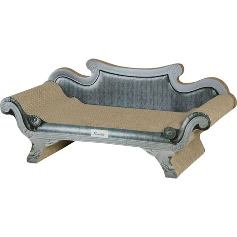 Cat Scratching Board Cardboard Cat Scratchers Lounger- 60 x 29 x 26.5cm (1/5)