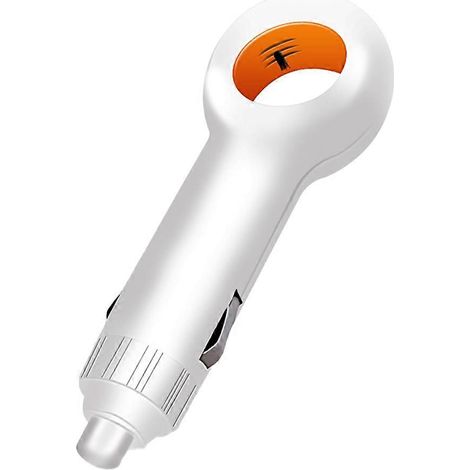 Purificateur d'air pour voiture, purificateur d'air portable à ions négatifs pour voiture et petites pièces, élimine la poussière et les odeurs d'animaux - Blanc (1/5)