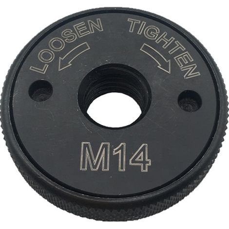 Hochwertige M14 Schnellspannmutter / Spannmutter / Schraube für Bosch Metabo Makita Hilti Winkelschleifer (1/2)