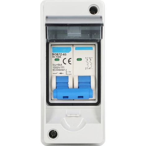 Disjoncteur DC 1000V Boîtier de Combinaison Solaire PV avec Interrupteur de Sectionnement IP65 Coffret de Distribution Étanche (1/5)