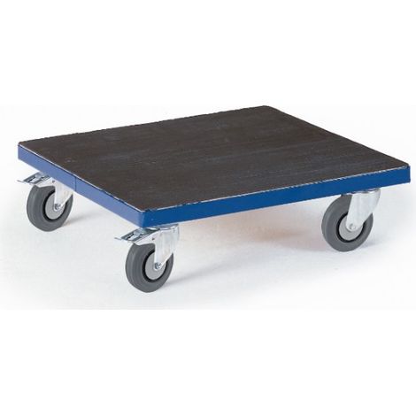 Rollcart Kistenroller Vollgummibereifung 700x700mm Ladefläche Riffelgummi