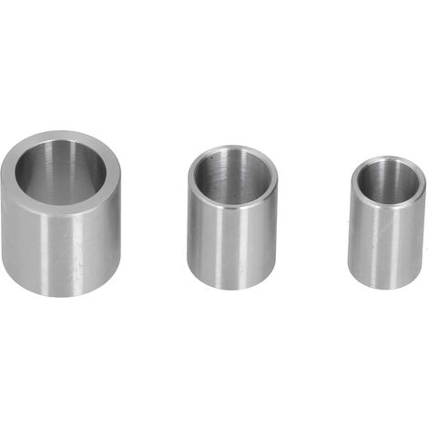 Ortviai Adaptateurs de réduction en acier à roulement pour meuleuse d’établi – 3 pièces, diamètres intérieurs 12,7 / 15,9 / 19 mm (1/5)