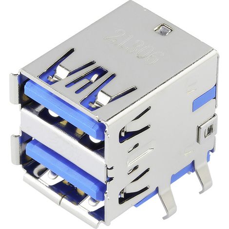Molex 484060003 USB 3.0 F/A STD STAC    484060003 Molex Inhalt: 1 St.