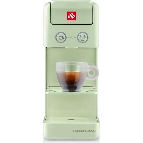 ILLY 60495 Y3.3 Kapsel-Kaffeemaschine IperEspresso Grün