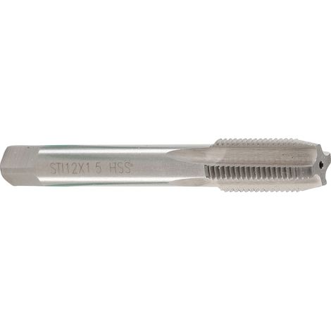 Taraud hss-g sti pour filets rapportes metriques de type helicoil - dtail : taraud sti m12x150