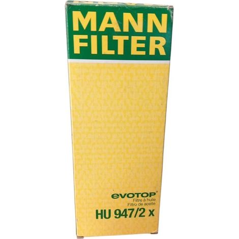 Filtro olio motore marca man filter codice filtro hu 947/2 x