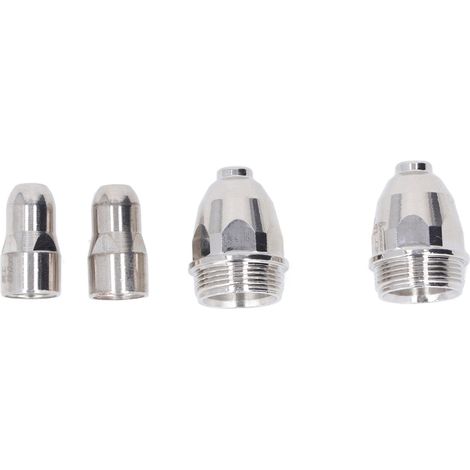 Kit de 30 électrodes à buse en cuivre, diamètre d'ouverture de 1,5 mm, consommables pour torche de découpe plasma, pour plaques de 12 à 20 mm. (1/5)