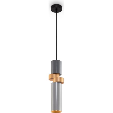 Lampadario A Sospensione Moderno Palette Metallo Multicolore 1 Luce Gu10 40W (1/5)